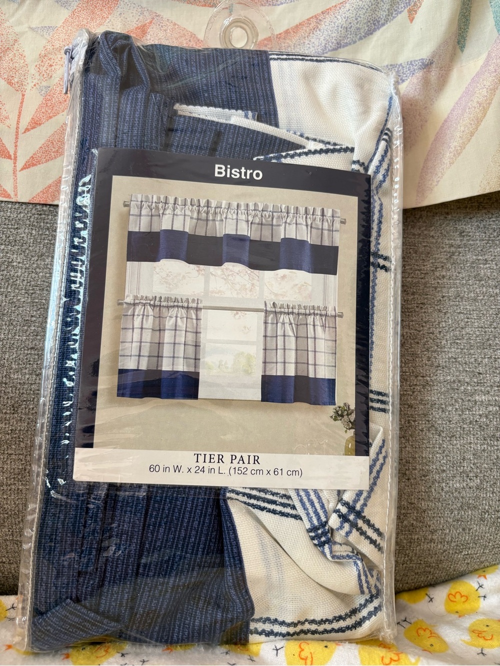 NWT Bistro Tier Curtain Pair